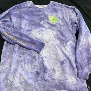 Purple Comfort Colors Tangled Inspired Sweatshirt